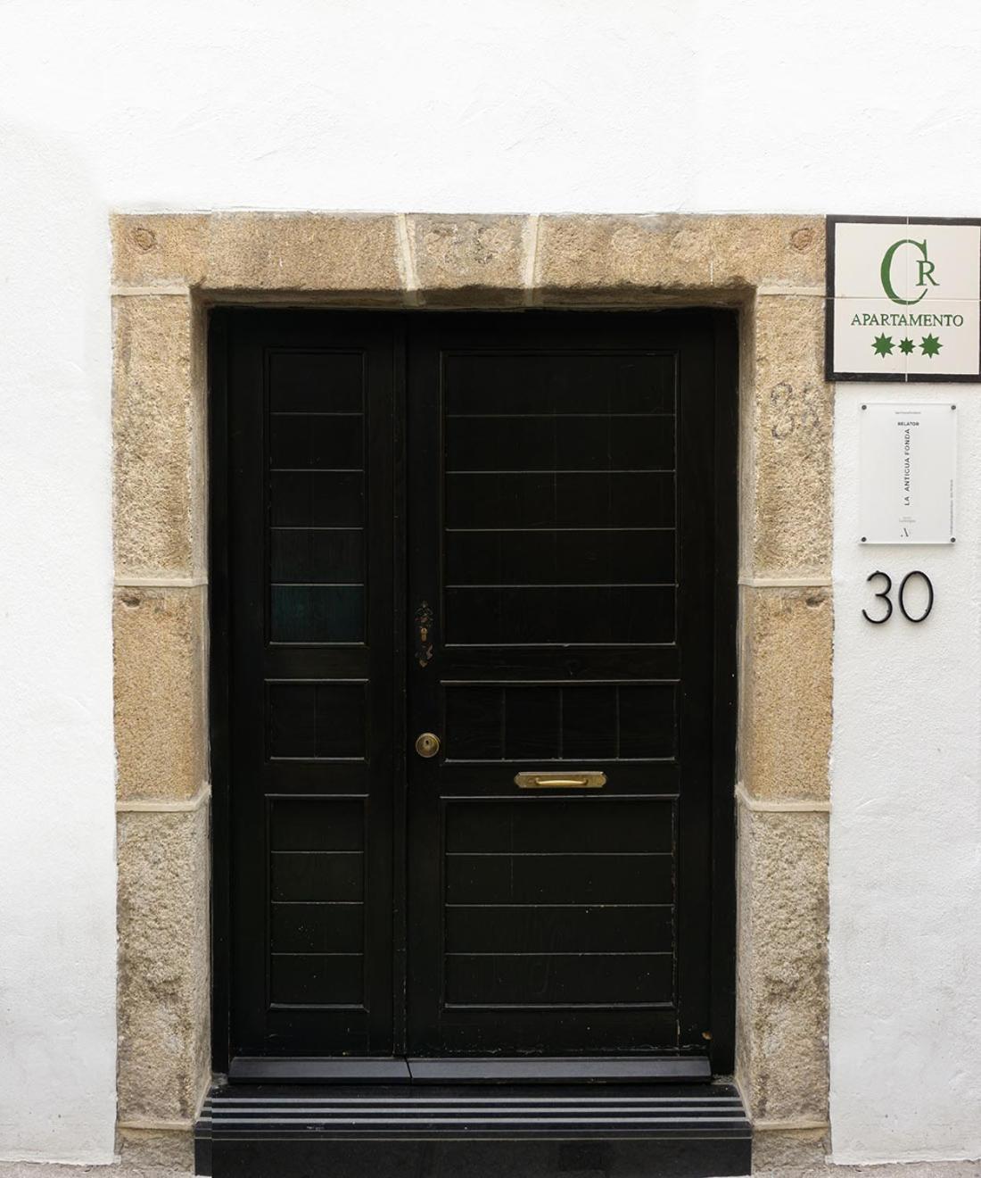 La Antigua Fonda Relator Apartment Hervas Bagian luar foto